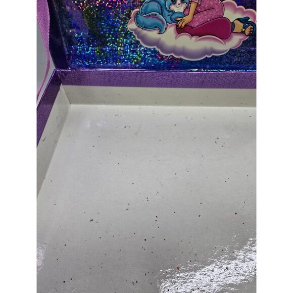 VTG Lisa frank Angel W/ Kitty Chest Organizer Jewelry Box Trinket Box Stash Box - Picture 13 of 16